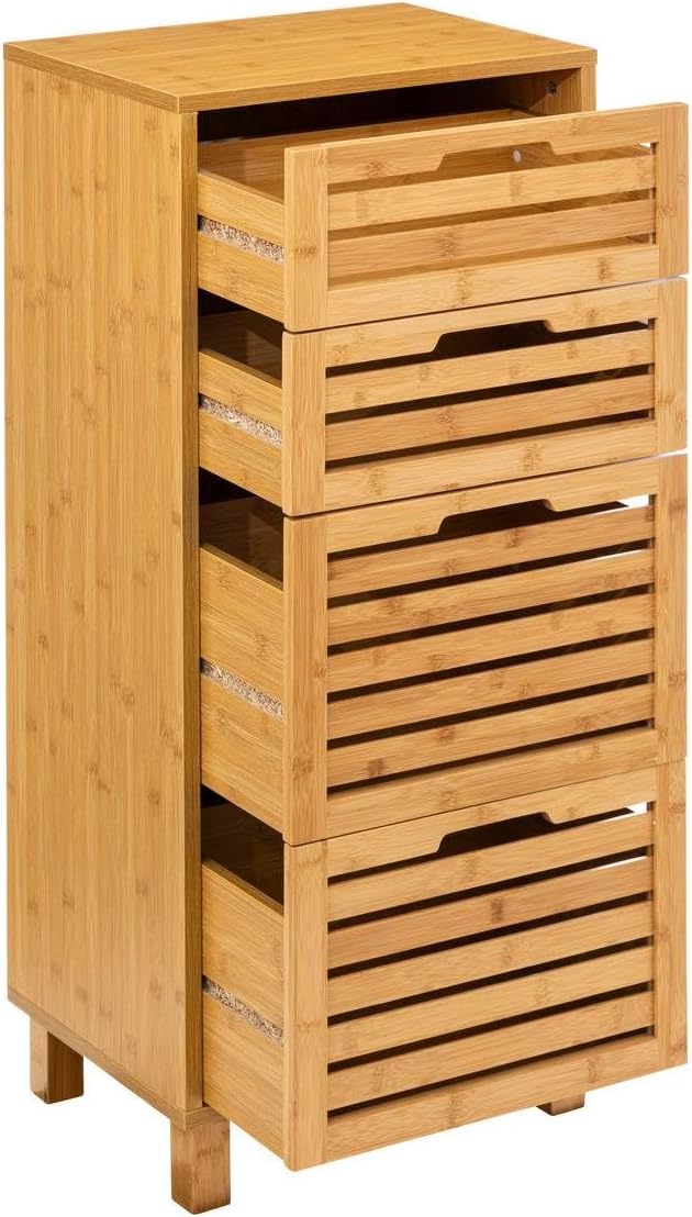 5 five simply smart 5five – Schrank mit 4 Schubladen, Bambus