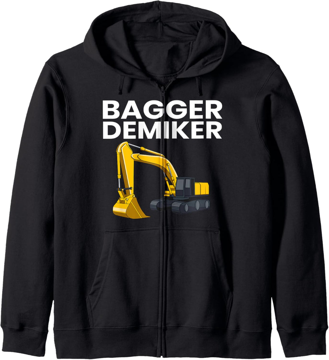 Baggerführer Baggerdemiker Bagger Baggerfahrer Geschenk Kapuzenjacke