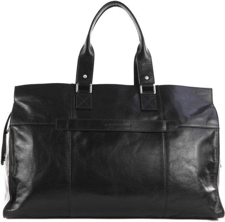 Picard Reisetasche Buddy 5480 für Damen und Herren aus Wasserbüffel in der Farbe Schwarz, 548051B001