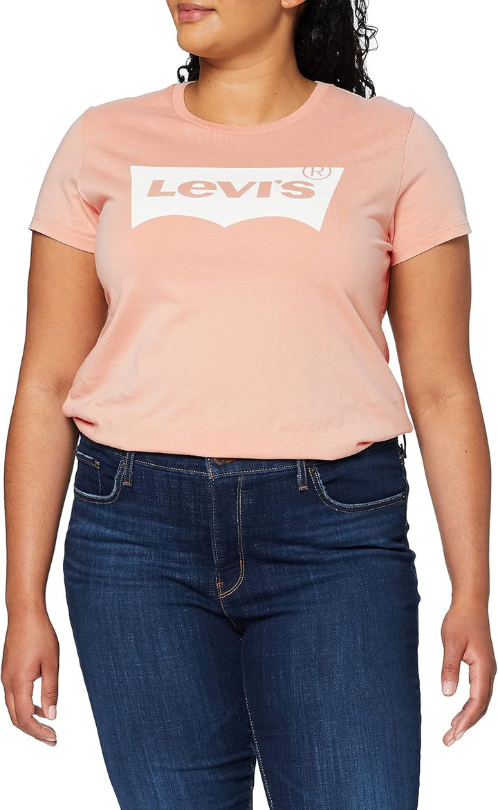 Levi's Damen The Perfect Tee T-Shirt XXS Batwing - Evening Sand, XXS Batwing - Evening Sand