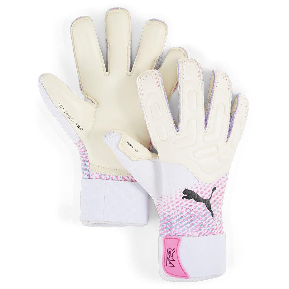PUMA Future Pro SGC Torwarthandschuhe 7.5 PUMA White-Poison Pink-PUMA Black, 7.5 PUMA White-Poison P