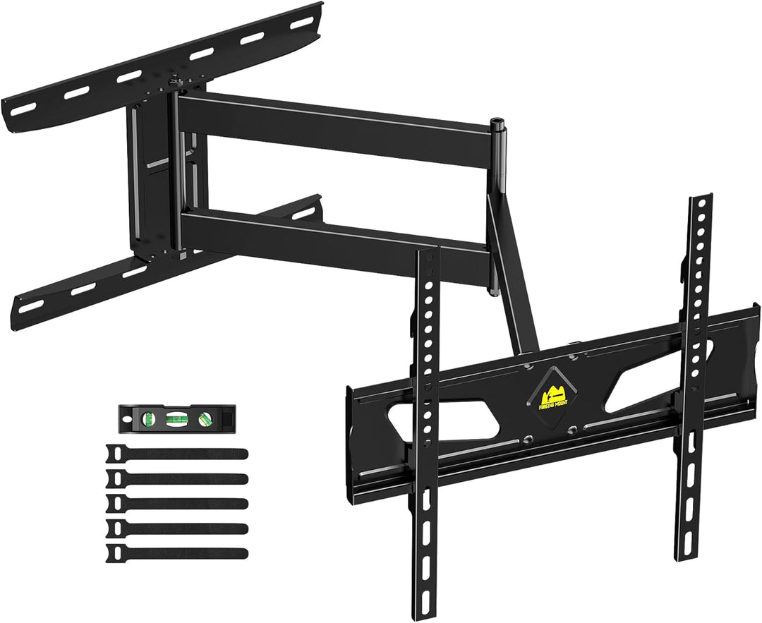 TV Wandhalterung Schwenkbar 90 Grad FORGING MOUNT TV Halterung für 32-65 Zoll Fernseher, 910mm Extra