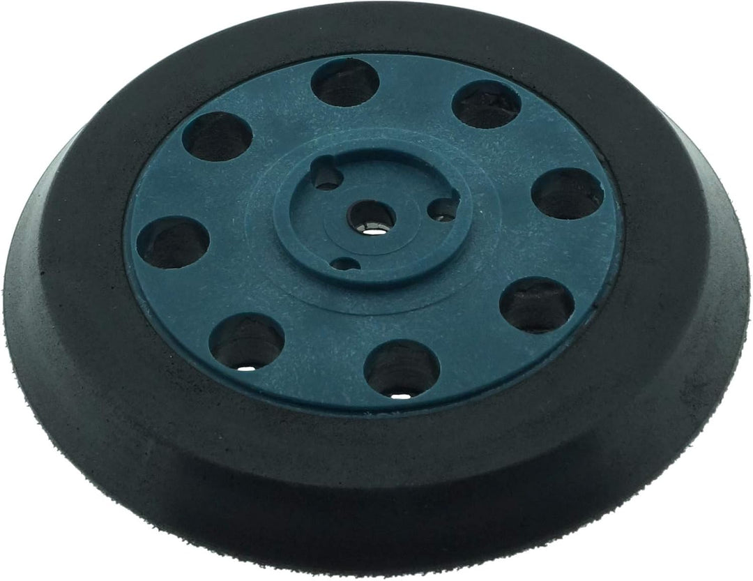 1 x SabreCut OSSCSPB125M 125mm 8-Loch-Exzenterschleifer mittlerer Dichte mit Klett-Stützteller kompa