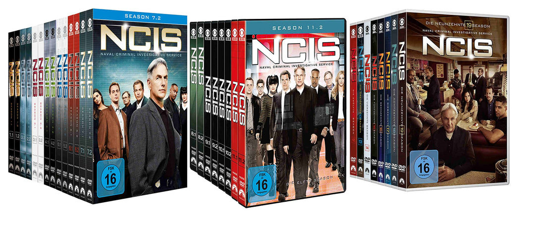 NCIS - Navy CIS - Die kompletten Staffeln/Seasons 1-19 im Set (112 DVDs), DVD