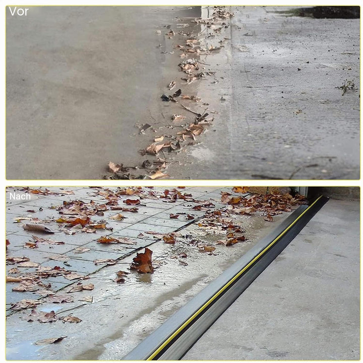 CPROSP Garagentorschweller 4,8M/12mm, Garagentordichtung Feuchtigkeitsbeständige, Schwellerdichtung-