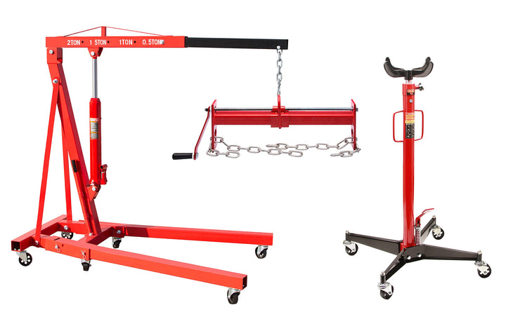 otgerlensker products Getriebeheber 500 KG + Balancierer 450 KG Plus Kran Motorkran 2 to.