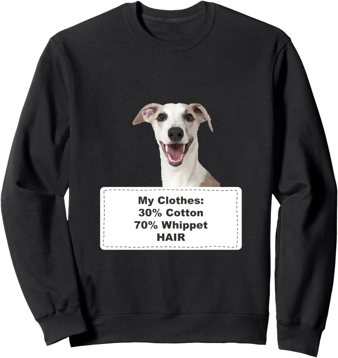 Funny Shedding Dog Whippet Sweatshirt