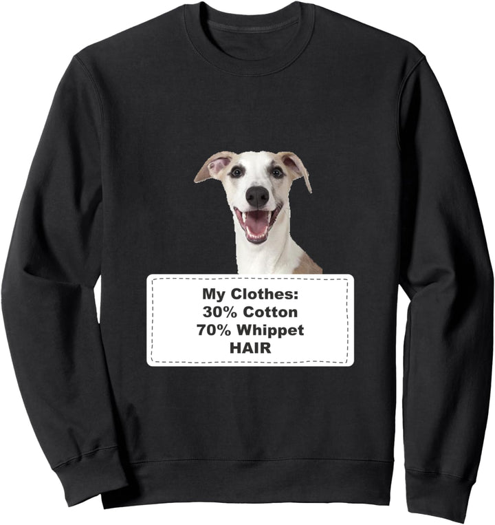 Funny Shedding Dog Whippet Sweatshirt