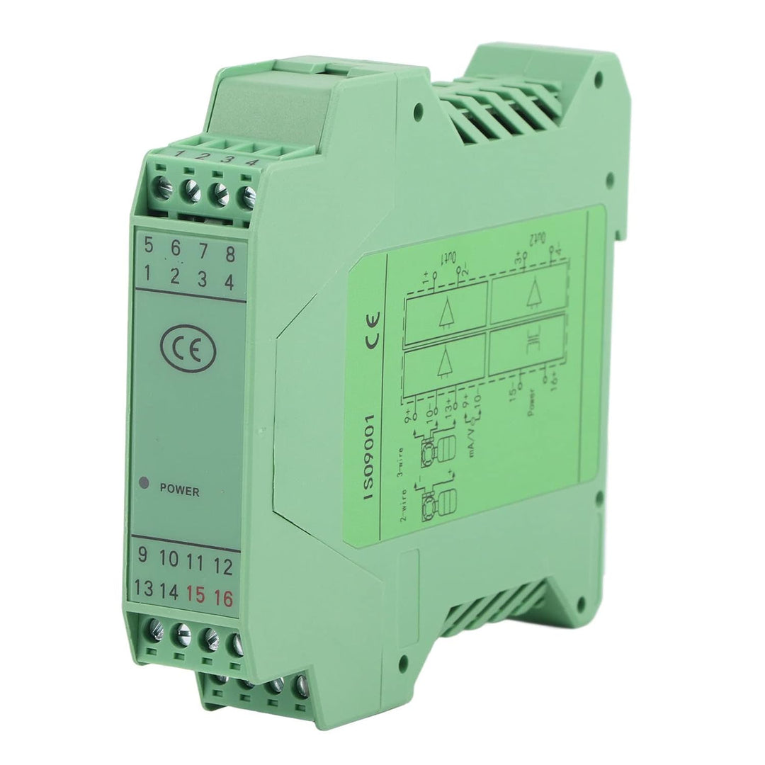 DC24V Current Signal Isolator Transmitter SPS-Signalaufbereiter erkennen(1 in 2 out, 4-20mA to 4-20m