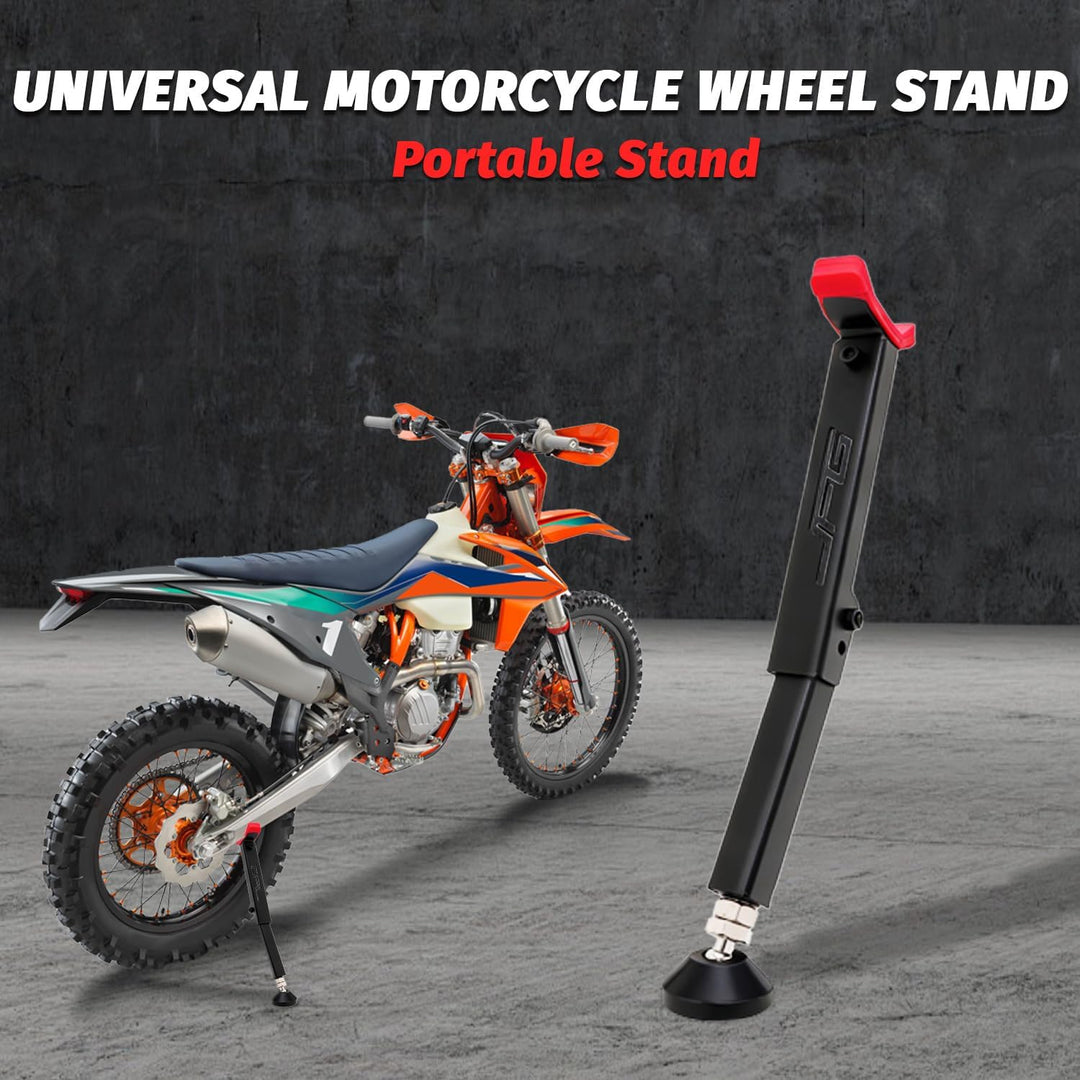 JFG RACING Motorrad Ständer Hinten,Motorrad Hinterradhubständer Ständer Tragbar Verstellbarer Radstä