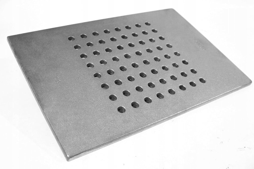 Ofenrost Eckrost für Kamin 30 x 24 cm Kaminrost Gusseisenrost Gussrost Ascherost Kaminrost Feuerrost