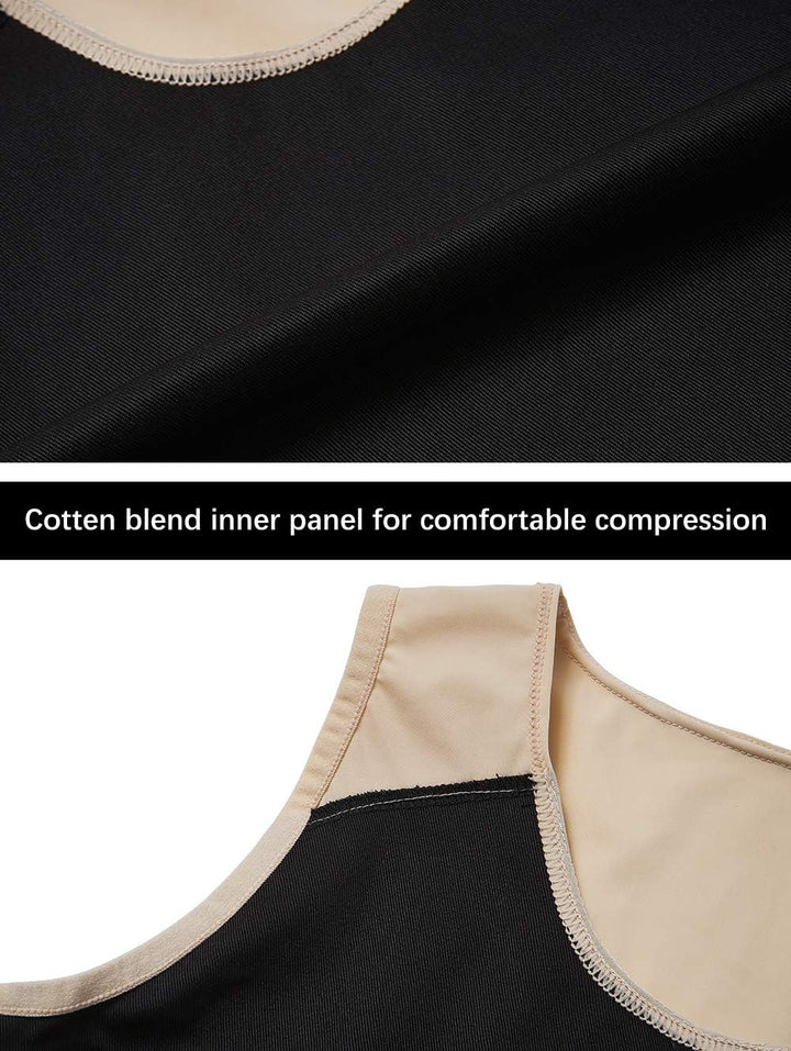Idtswch Chest Binder for Transgender FTM Binder Compression Tomboy Trans Bandage Bra Cosplay Underwe