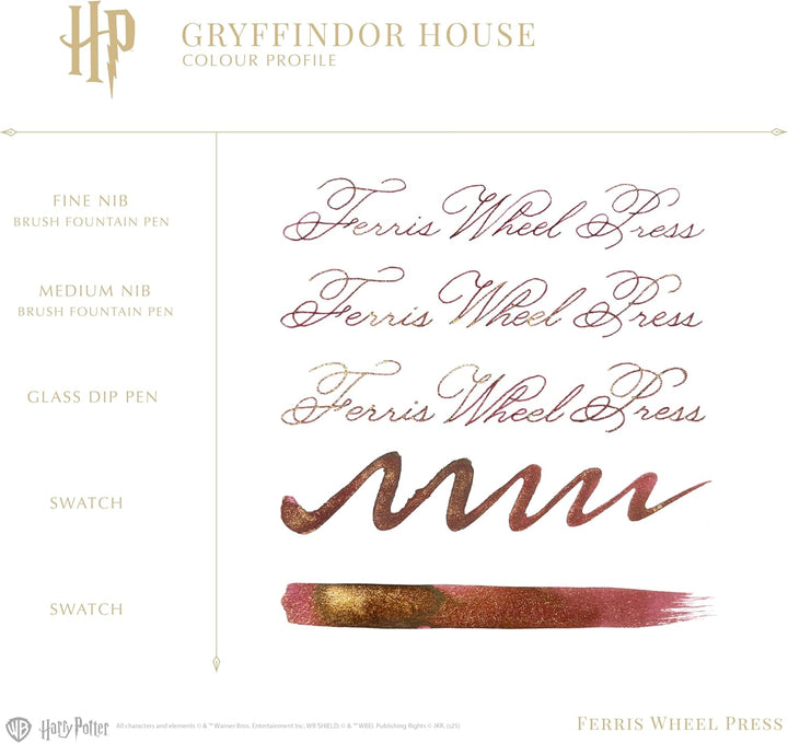 Ferris Wheel Press, Warner Bros., Official Licensed, Harry Potter, Houses of Hogwarts™, Gryffindor H