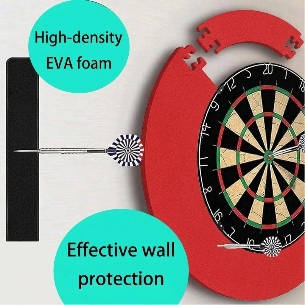 Dart Catchring Surround,Dartscheiben-Einfassung, Surround Auffangring,Dart Backboard,Besteht aus 5 T