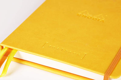 Rhodia 118585C Notizheft Goalbook (DIN A5, 14,8 x 21 cm, Dot, praktisch und trendige, mit festem Dec