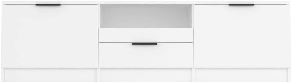 Myheimly TV Schrank Lowboard TV Möbel Fernsehschrank Fernsehtisch TV Board Fernsehmöbel HiFi Schrank