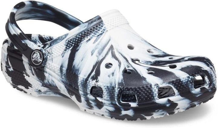 Crocs Unisex Kinder KlassischHolzschuh 32 EU Schwarz Weiss