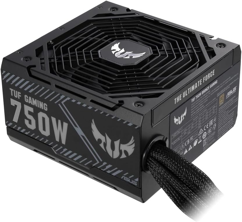 ASUS TUF Gaming 750W Bronze Netzteil (750 Watt, 0dB-Technologie, 80cm 8-Pin CPU-Anschluss (EPS 12V),