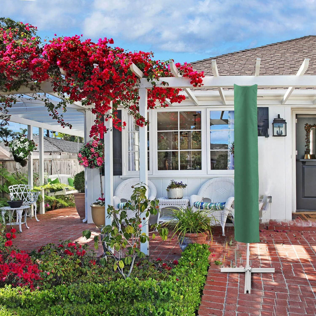 PATIO PLUS Sonnenschirm Schutzhülle, Wasserdicht Sonnenschirm Schutzhülle 2 m Durchmesser Abdeckhaub