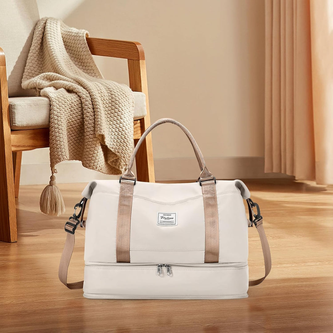 Reisetasche Damen 40x20x25 Ryanair Handgepäck Tasche Sporttasche Weekender Bag Schwimmtasche Wasserd