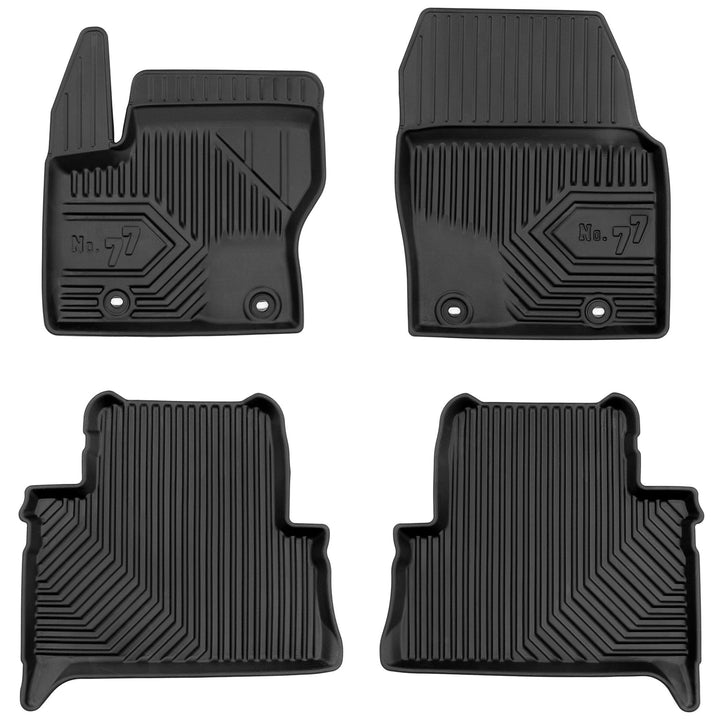 M MOTOS Gummimatten Auto Fussmatte passt für Ford C-Max II 2010-2019 Verbessern Sie Ihren Reisekomfo