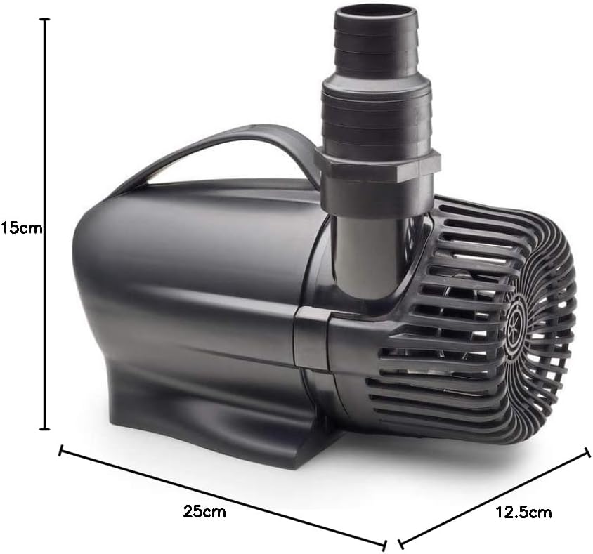 AQUANIQUE Teichpumpe PP 9000 (9000 l/h) | Filterpumpe/Bachlaufpumpe | Gartenteiche, Bachlauf, Wasser