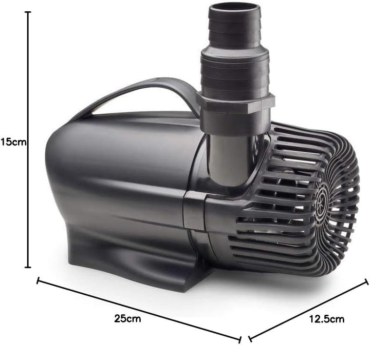 AQUANIQUE Teichpumpe PP 9000 (9000 l/h) | Filterpumpe/Bachlaufpumpe | Gartenteiche, Bachlauf, Wasser