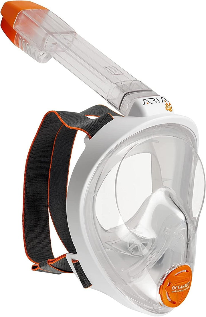OCEAN REEF - Aria Snorkeling Mask Junior Full Face Snorkeling Mask with Stickers