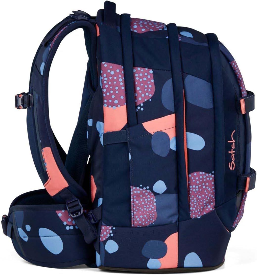 Satch Pack Schulrucksack Set 2tlg. inkl. Pencil Slider (Coral Reef), Coral Reef