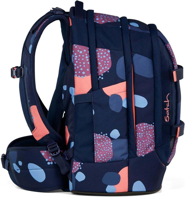 Satch Pack Schulrucksack Set 2tlg. inkl. Pencil Slider (Coral Reef), Coral Reef