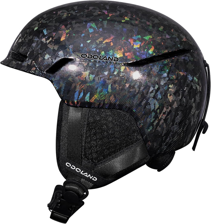 Odoland Skihelm Snowboardhelm für Damen/Herren/Jugend Optimaler Schutz Grössenverstellbar Belüftungs