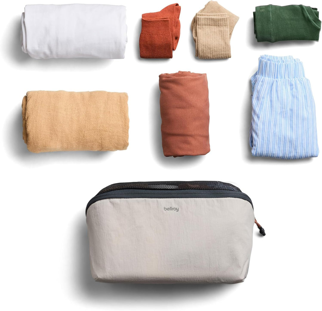 Bellroy Packing Cube 4L (Organizer-Packbeutel mit Innentasche mit Reissverschluss und robustem, leic