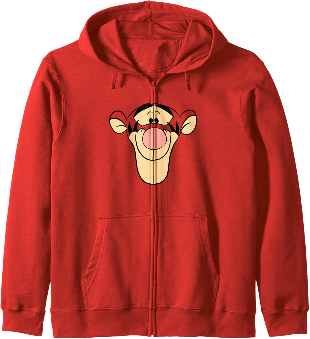 Disney Winnie The Pooh Tigger Big Face Transparent Kapuzenjacke