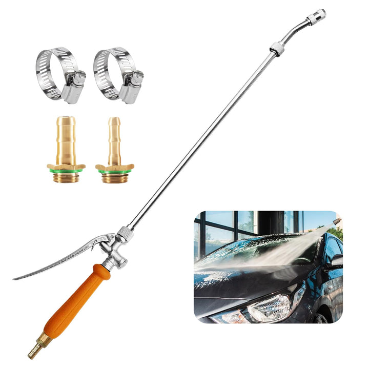 Sprühstab-Ersatz aus Metall 73 cm- Verstellbarer Ersatz-Universal-Sprühstab mit Messing-Widerhaken,