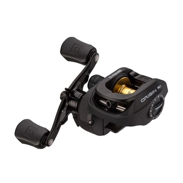 Origin R1 Baitcast-Rollen, 13 Stück 8.1:1 Gear Ratio Linkshänder, 8.1:1 Gear Ratio Linkshänder