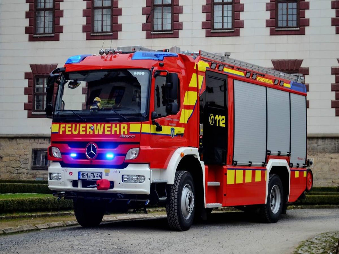 CALVENDO Puzzle Rosenbauer HLF 20 FF Meiningen 1000 Teile Lege-Grösse 64 x 48 cm Foto-Puzzle Bild vo