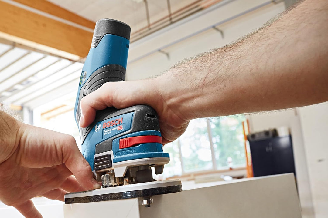 Bosch Professional 6tlg. Rand- und Kantenfräser Set (für Holz, für Oberfräsen mit 1/4 Zoll Schaft) 6