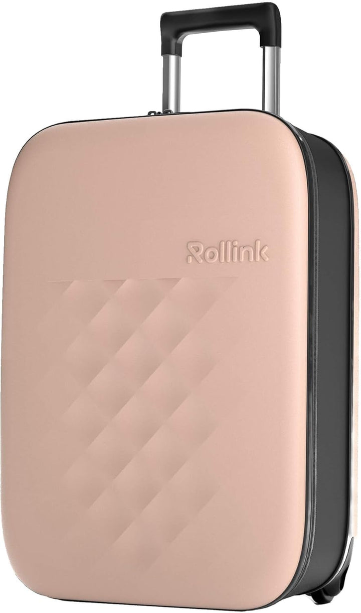 Rollink - Vega II Stabiler Reisekoffer, Trolley - Das platzsparende Original mit innovativer Falttec