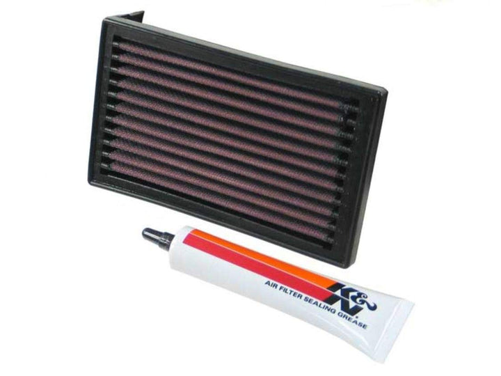 K&N YA-6090 Motorrad K&N Tausch-Luftfilter, Rot