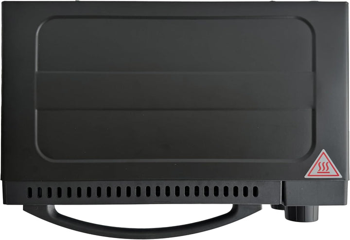 Silva Schneider MB 1000, Minibackofen, 10 L, schwarz, 650 Watt, Temperaturregelung 100-230 °C, Timer
