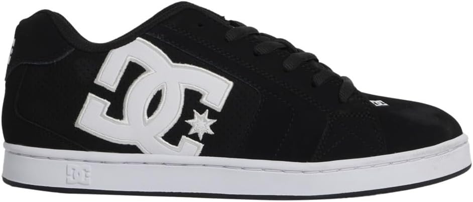DC Shoes Net, Herren Sneakers 44.5 EU Schwarz, 44.5 EU Schwarz