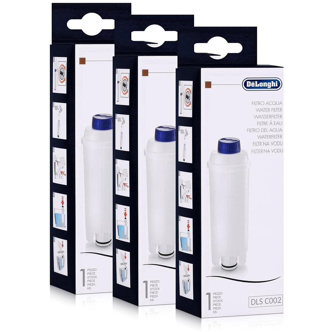 Delonghi Espresso und Kaffeebohnen zum Wasserfilter der Maschine (3er-Pack, passend für ECAM Serie,