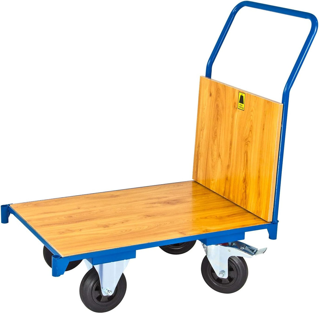 ADB Transportwagen L740xB500 mm Plattenwagen Ladefläche Handwagen Transportkarre Magazinwagen, L740x
