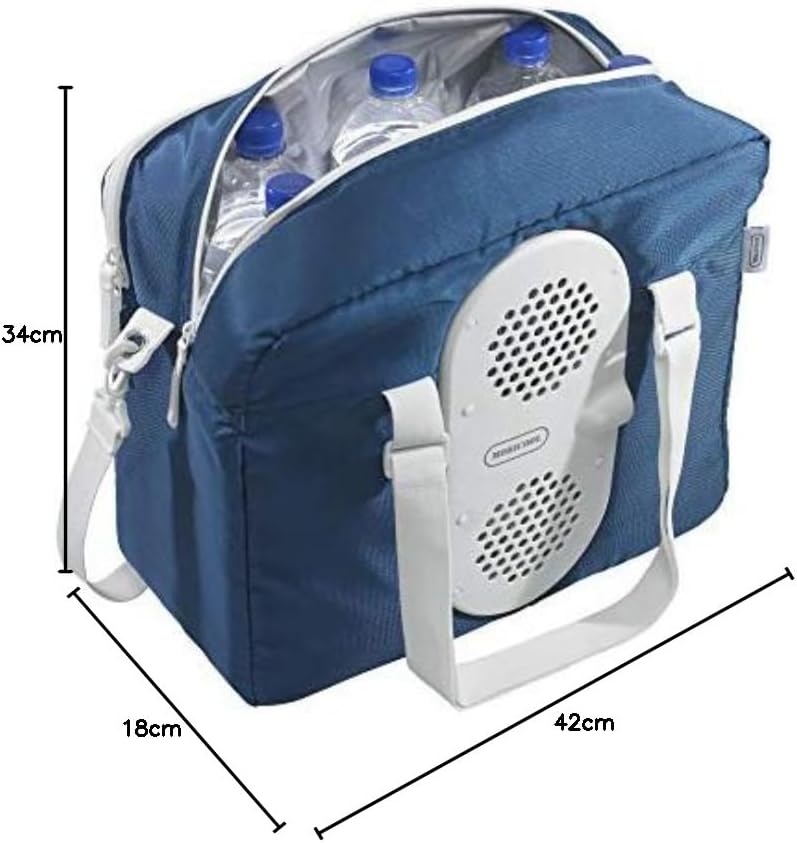 MOBICOOL MB25 Kühltasche 23 Liter, thermo-elektrische Isoliertasche, 12 V, Kühlung bis 15°C unter Um