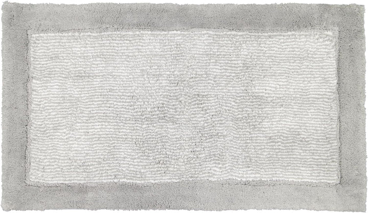 Cawö Home Badteppiche Luxury Home Two-Tone 590 Platin - 76 70x120 cm, 70x120 cm