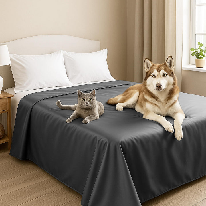 Byour3 – Tagesdecke SUPER wasserdichte Bettschutz Fleckenbeständig für Doppelbett Einzelbett Anti-Sc