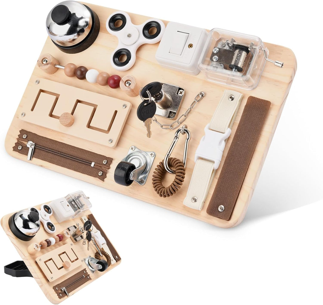 Potatomato Fidget Busy Board für Erwachsene – Beschäftigung für Senioren mit Demenz & Alzheimer –Mul