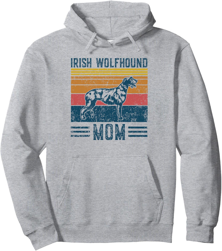 Hund Irischer Wolfshund Mama - Vintage irischer Wolfshund Mama Pullover Hoodie