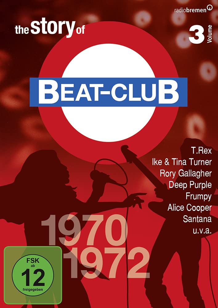 The Story of Beat-Club: 1970 - 1972 (Vol. 3) [8 DVDs], DVD