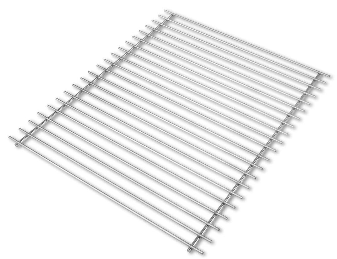DEOS Edelstahl Grillrost 45x37 cm AISI 304 - Robuster Grillrost Verstellbar Edelstahl - Drahtdurchme